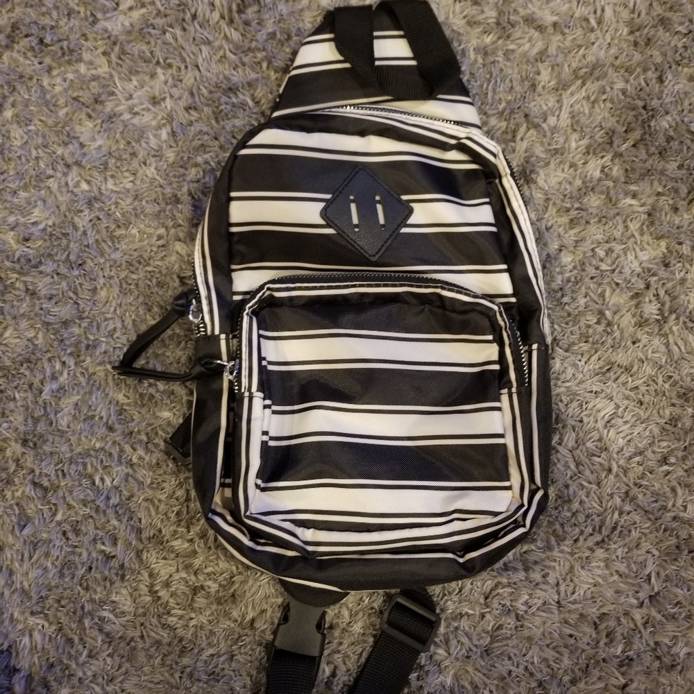 Cross body mini backpack